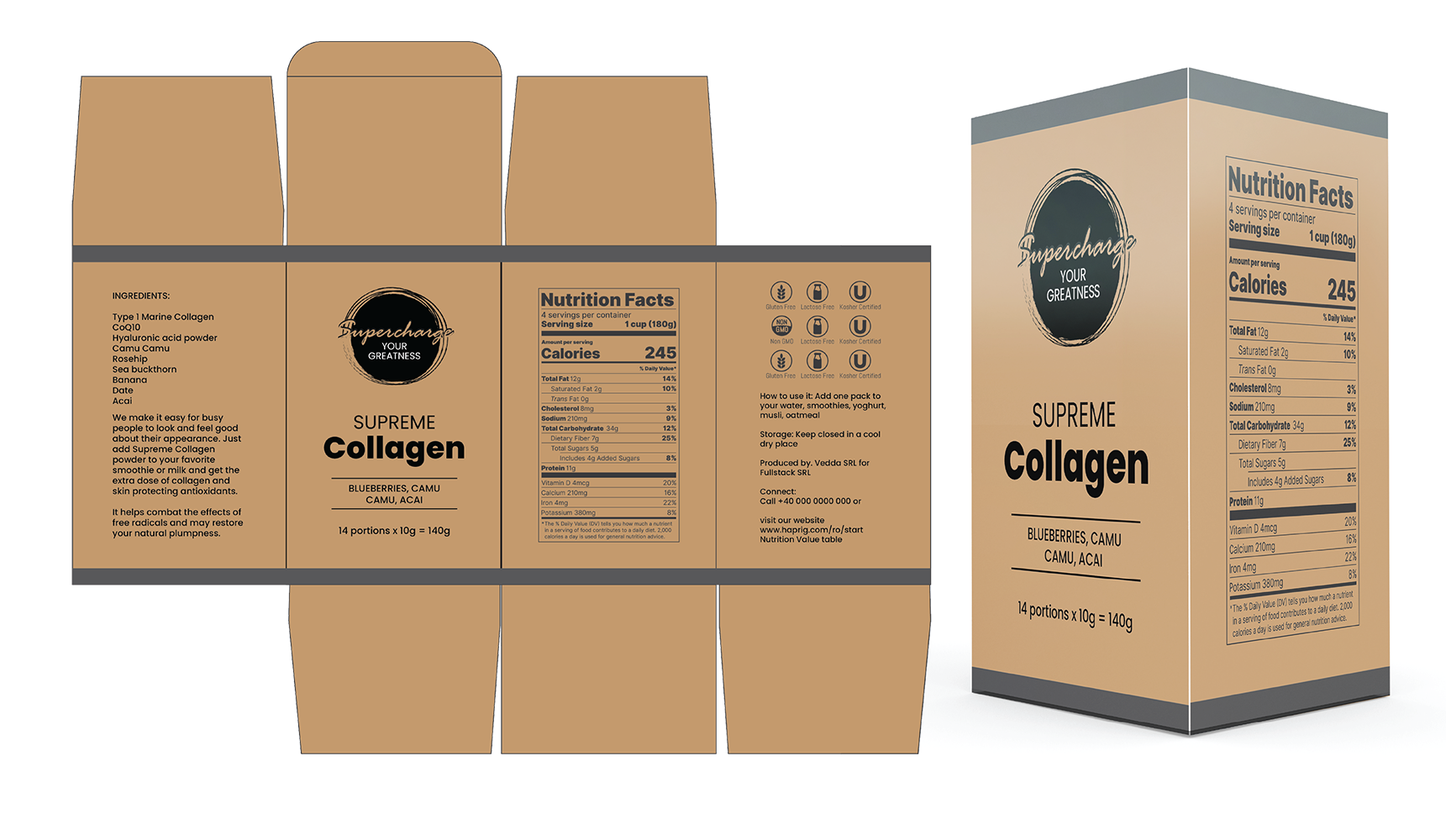 Packaging Design by Deziners Zone for this project | Design #26294316