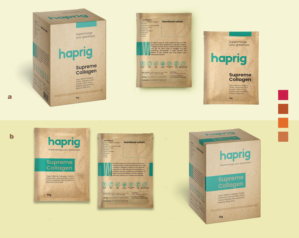 Box design for superfood powders | Design Emballage par 68_Design