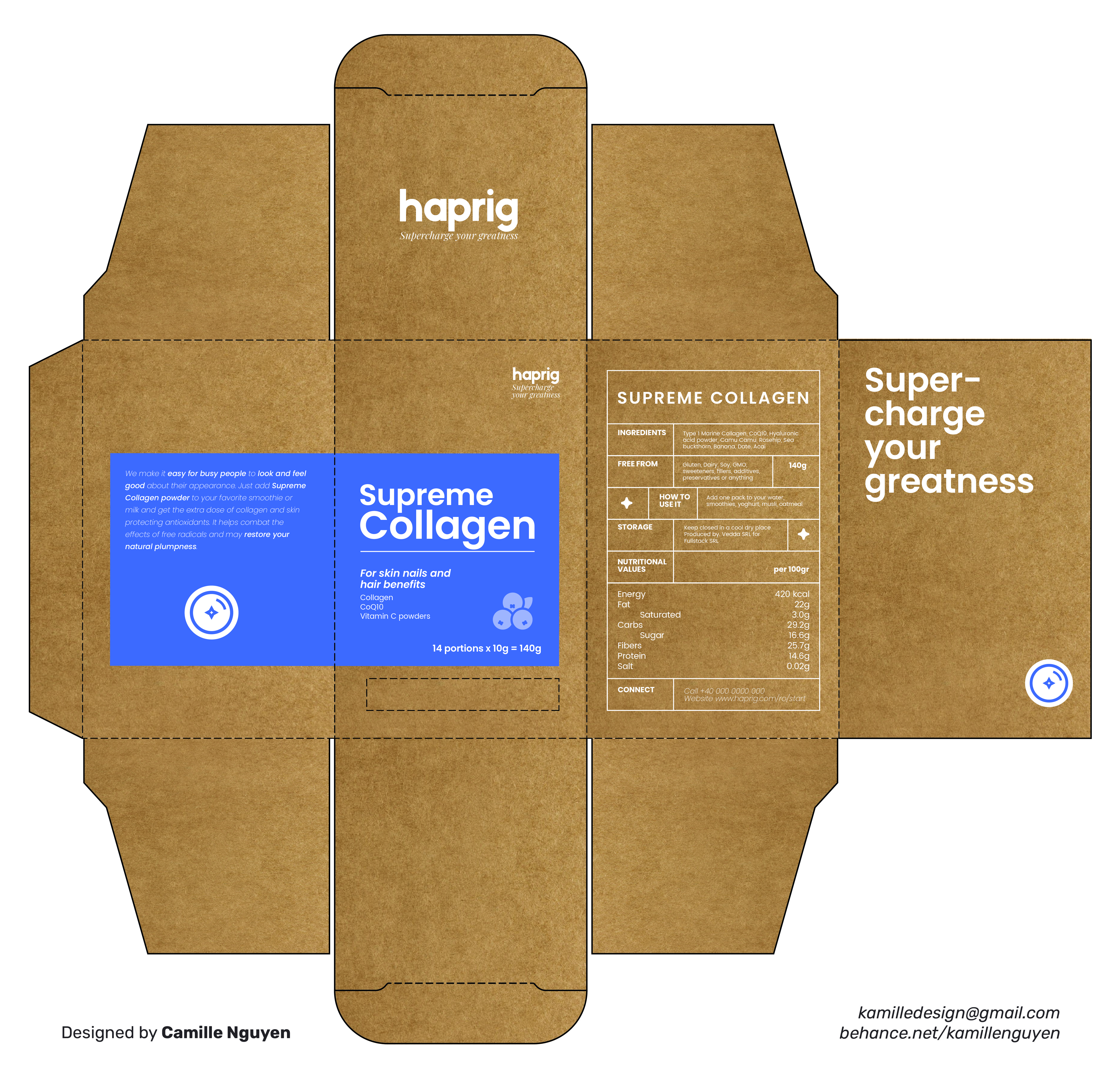 Packaging Design by Camille Nguyen for this project | Design #26325476