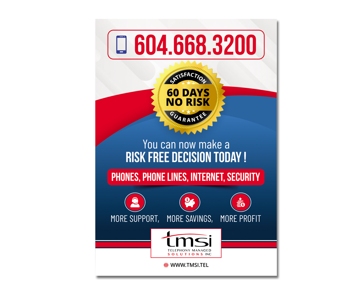 Advertisement Design by ecorokerz for TMSI | Design #26339916