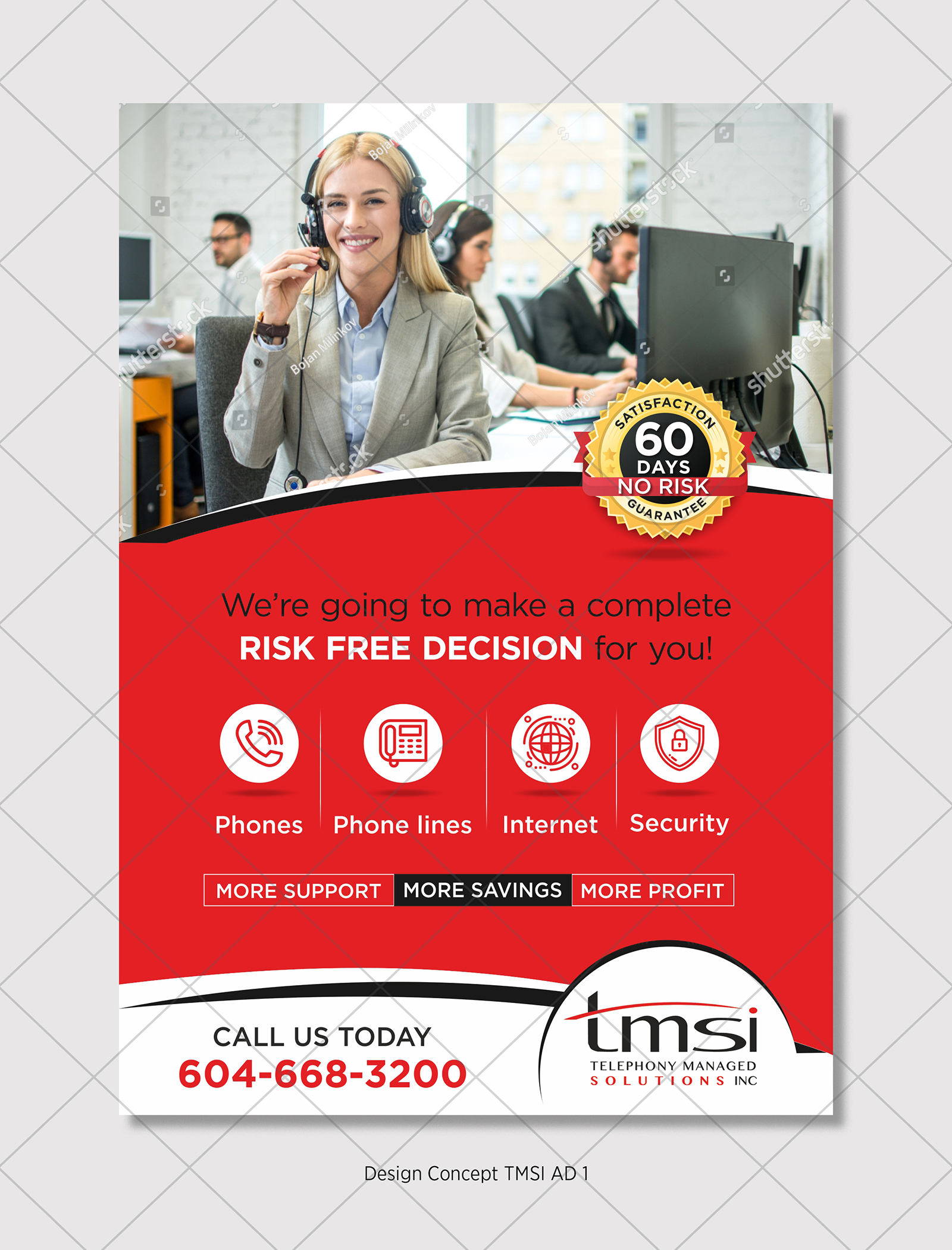 Design Publicitaire par D Creative pour TMSI | Design #26289988
