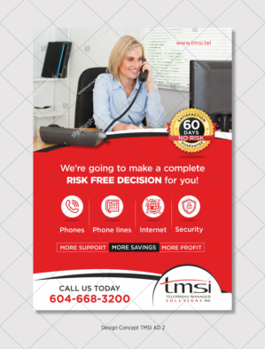 Design Publicitaire par D Creative pour TMSI | Design #26310463