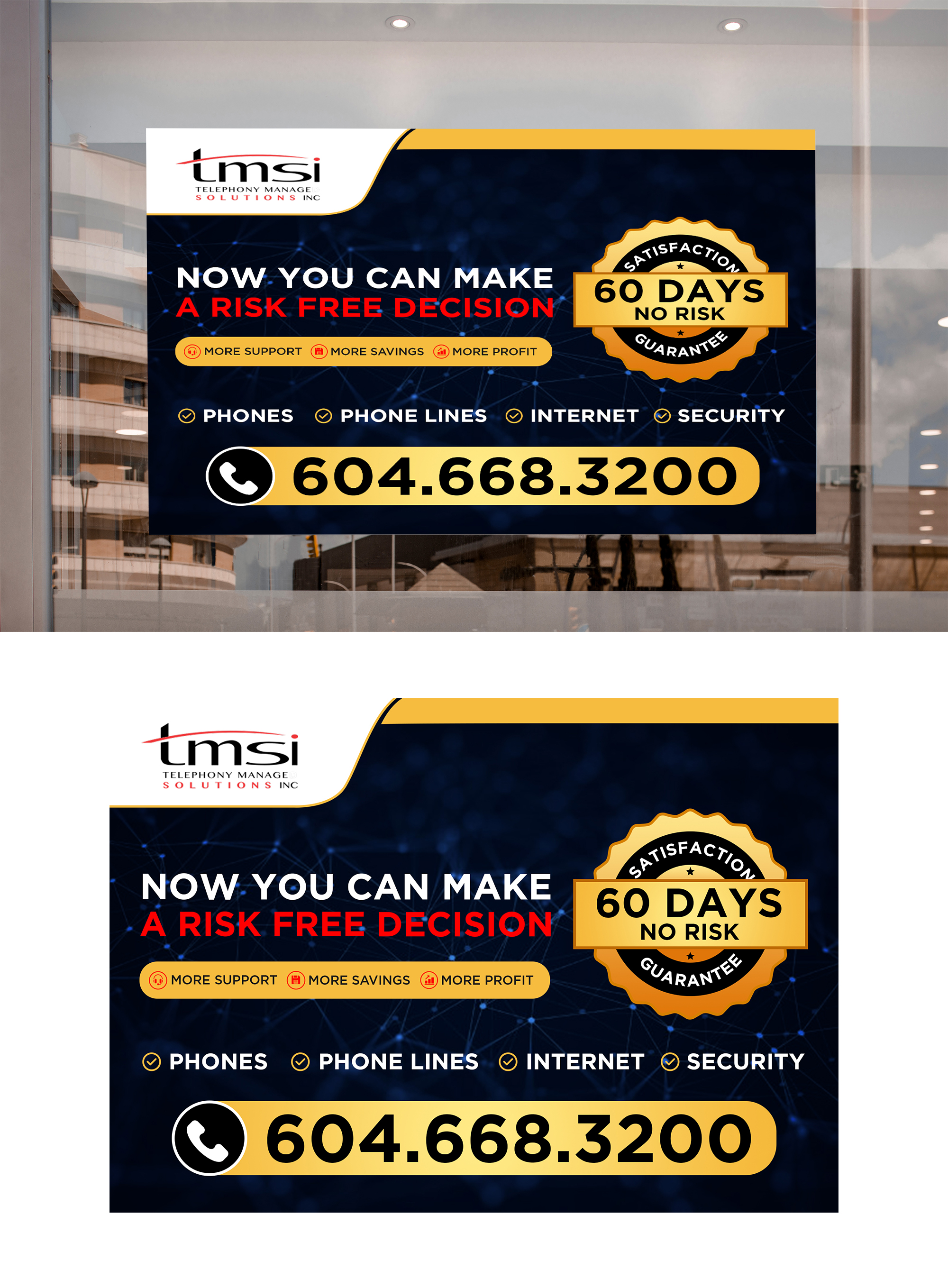 Advertisement Design by ZeneFashions for TMSI | Design #26340058