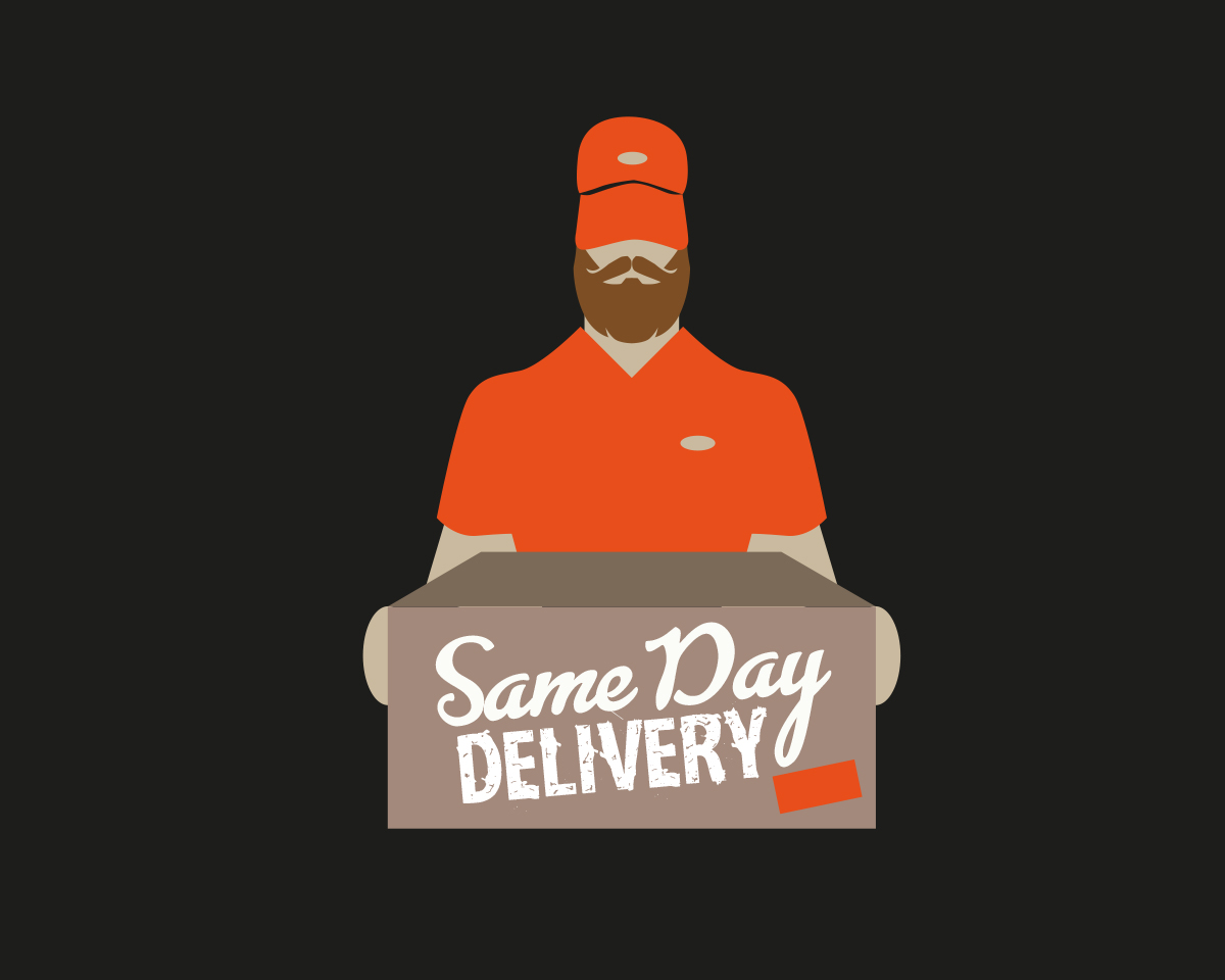 Logo-Design von Petrol Design für Same day delivery | Design #26288123