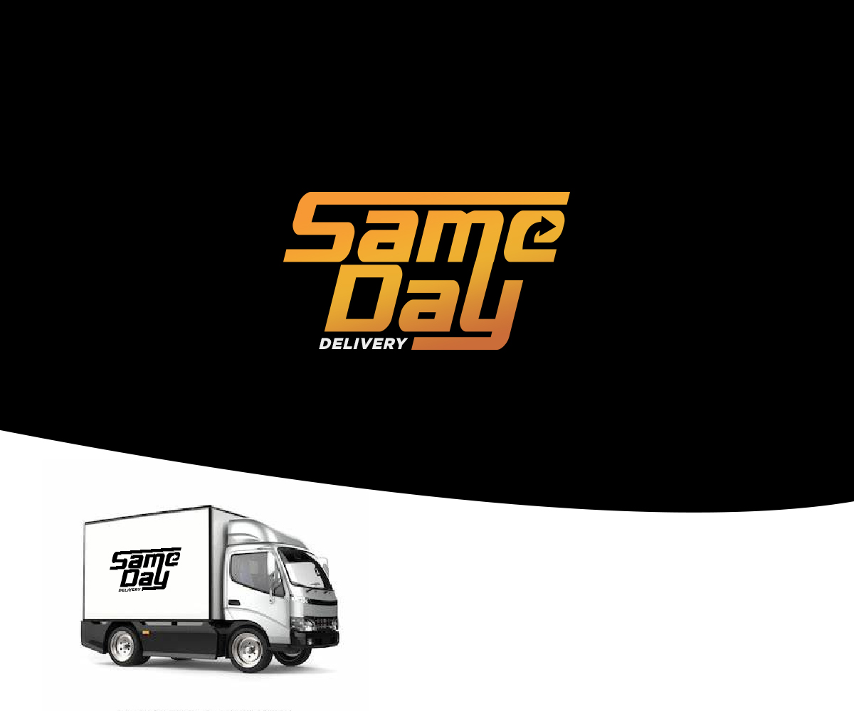 Logo Design by adroitmayo for Same day delivery | Design #26323058