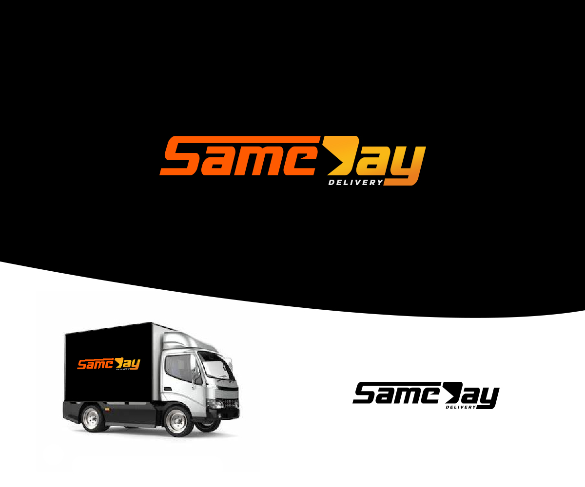 Logo Design by adroitmayo for Same day delivery | Design #26323150