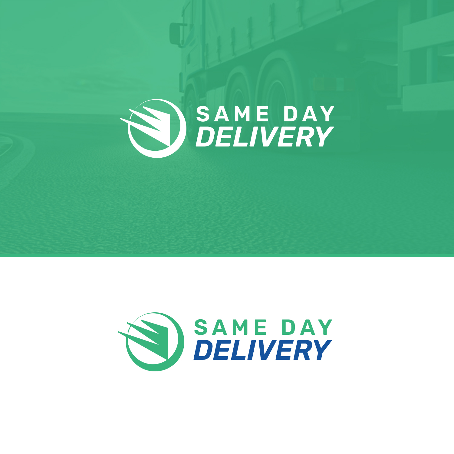 Logo Design by nzdesigners for Same day delivery | Design #26301200