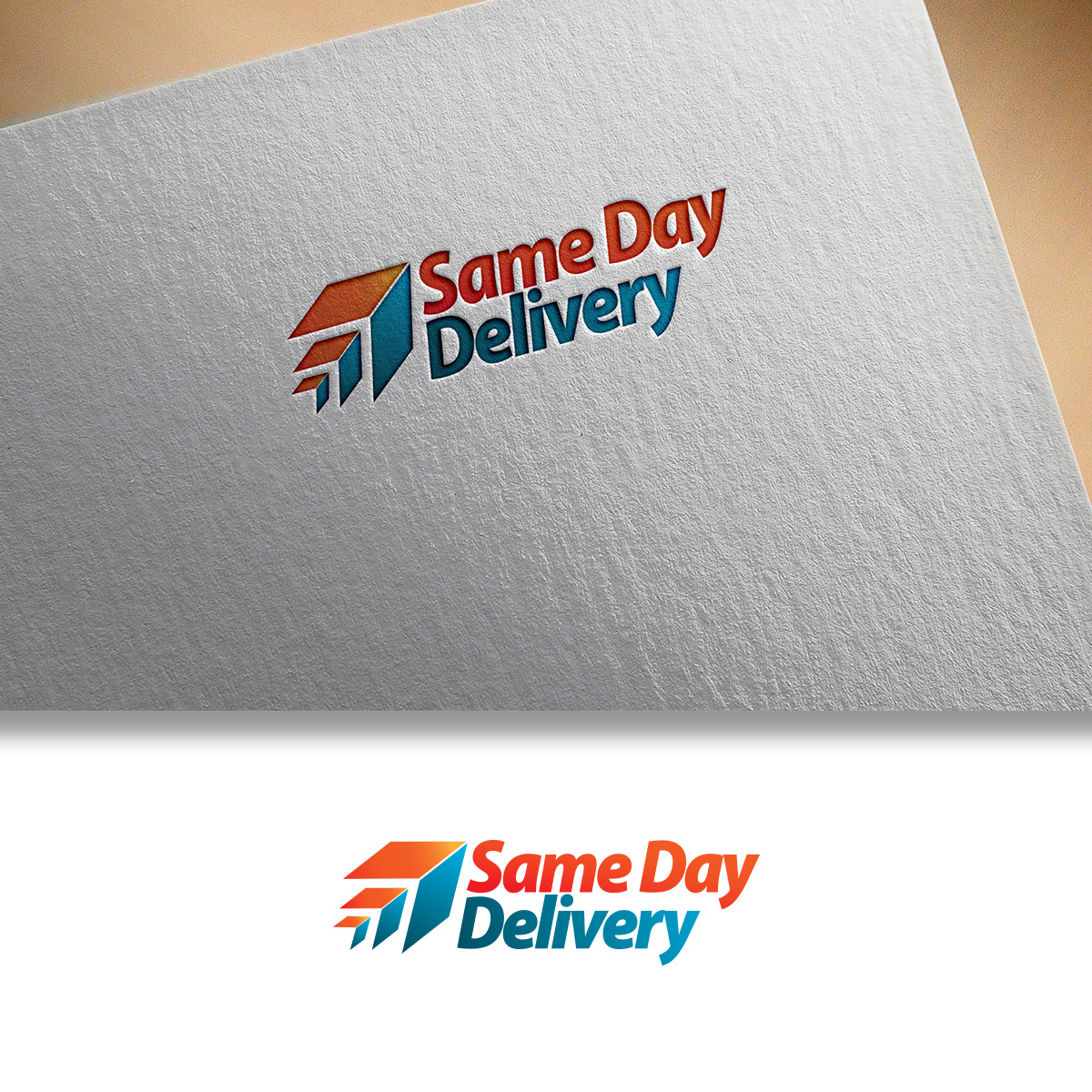 Logo Design by DesignDUO for Same day delivery | Design #26309565