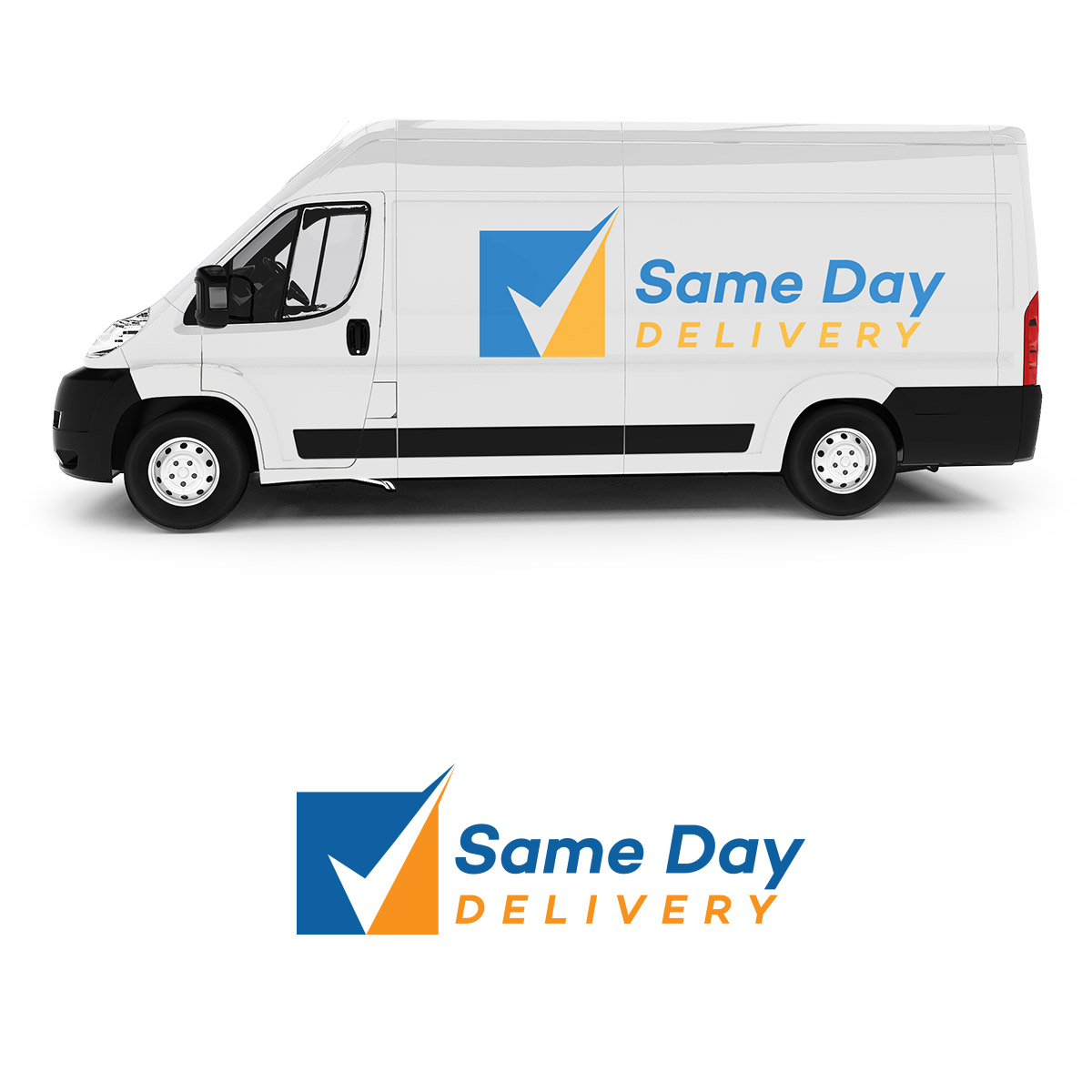 Logo Design by DesignDUO for Same day delivery | Design #26315737