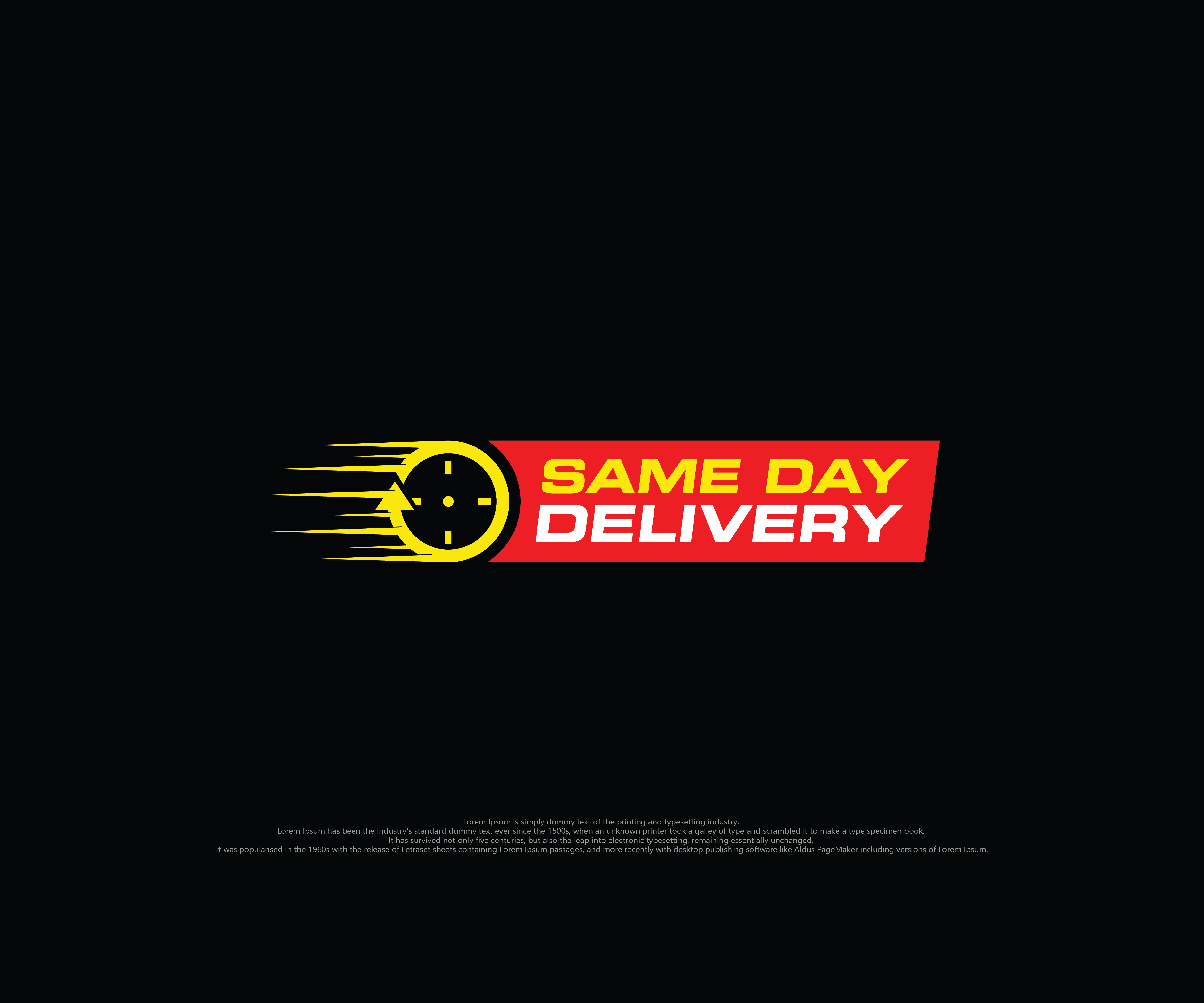 Logo-Design von Hendy April für Same day delivery | Design #26290617