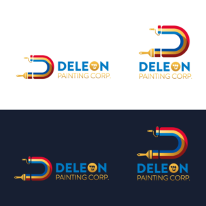 Logo Design by Aaaron for Deleón Painting | Design: #26413661