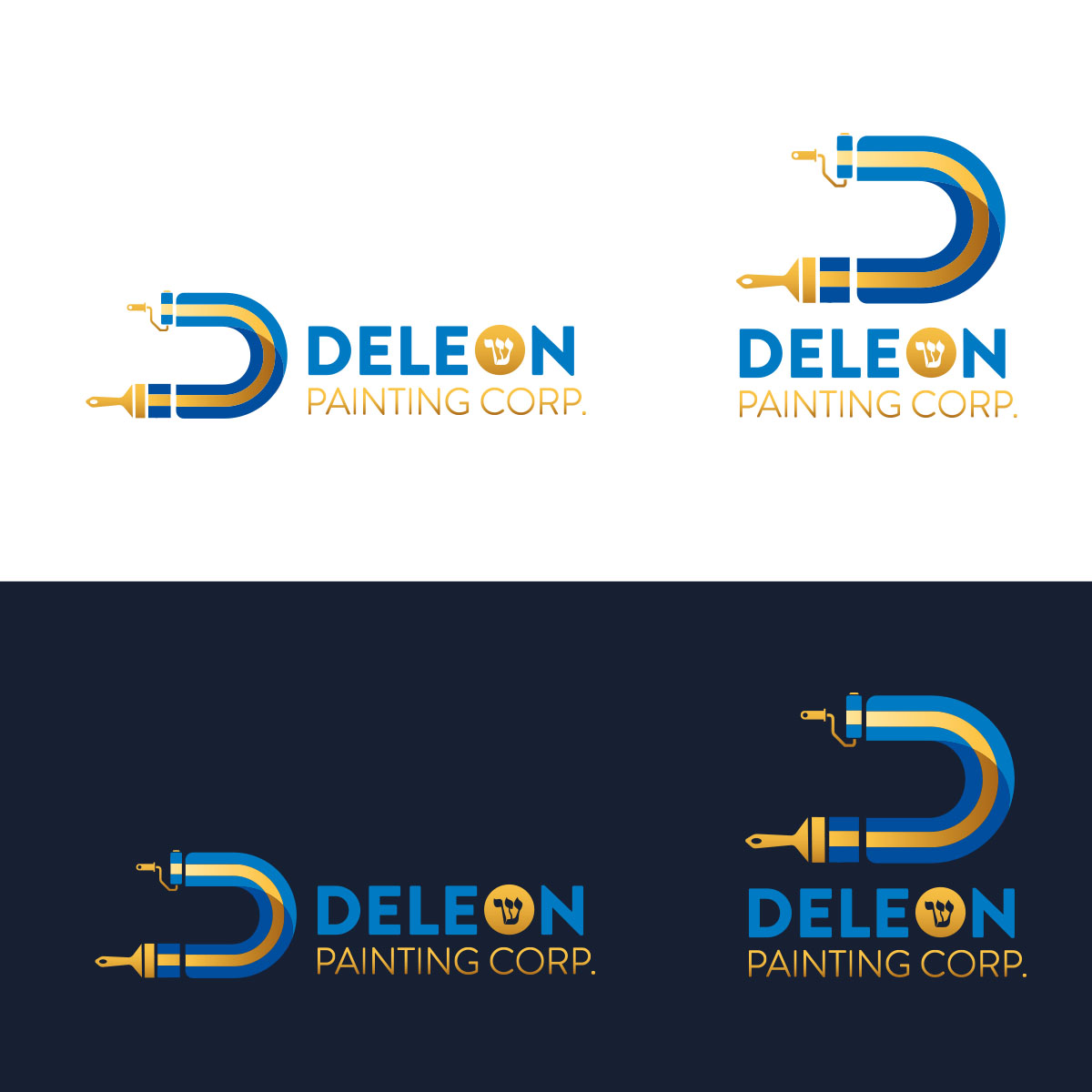 Logo Design by Aaaron for Deleón Painting | Design #26413662