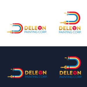 Logo Design by Aaaron for Deleón Painting | Design: #26415254