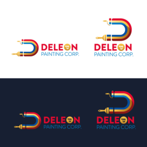 Logo Design by Aaaron for Deleón Painting | Design: #26417344