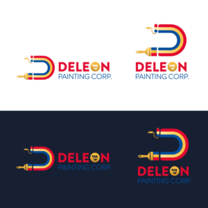 Logo Design by Aaaron for Deleón Painting | Design: #26421298
