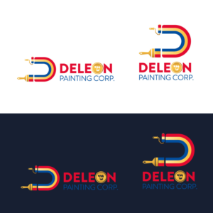 Logo Design by Aaaron for Deleón Painting | Design: #26421577