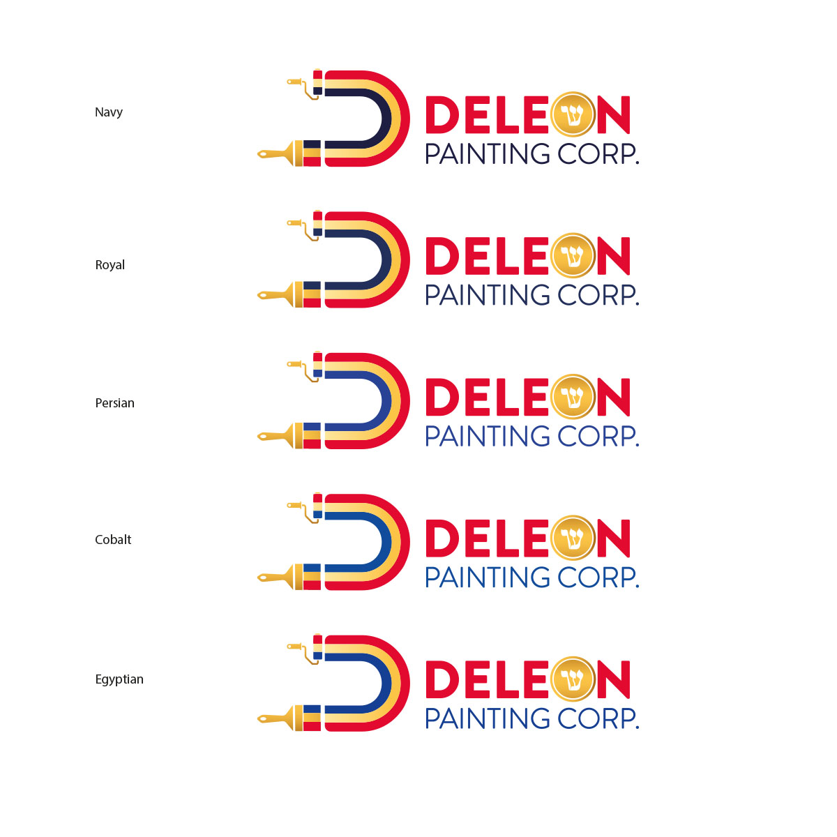 Logo Design by Aaaron for Deleón Painting | Design #26434456