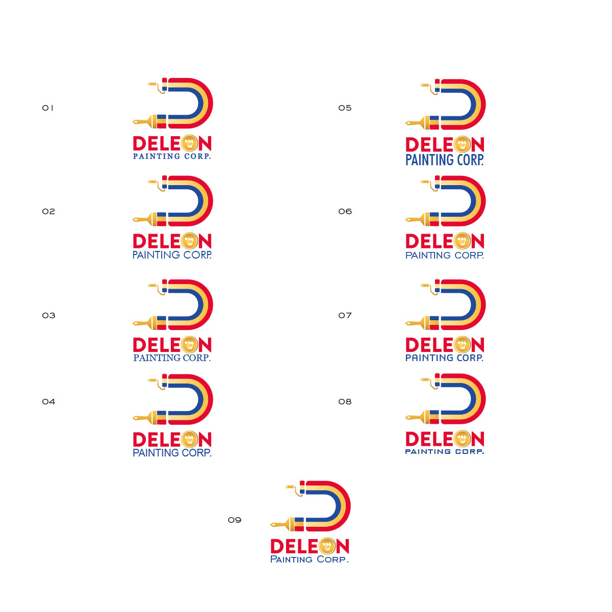 Diseño de Logo por Aaaron para Deleón Painting | Diseño #26440388