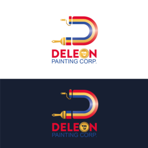 Logo Design by Aaaron for Deleón Painting | Design: #26446025
