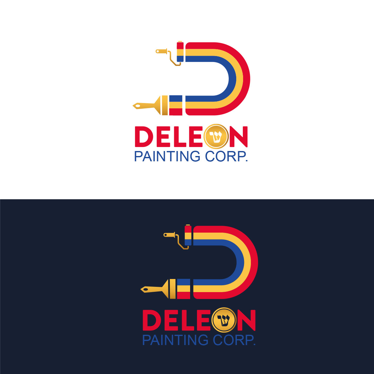 Logo Design by Aaaron for Deleón Painting | Design #26446121