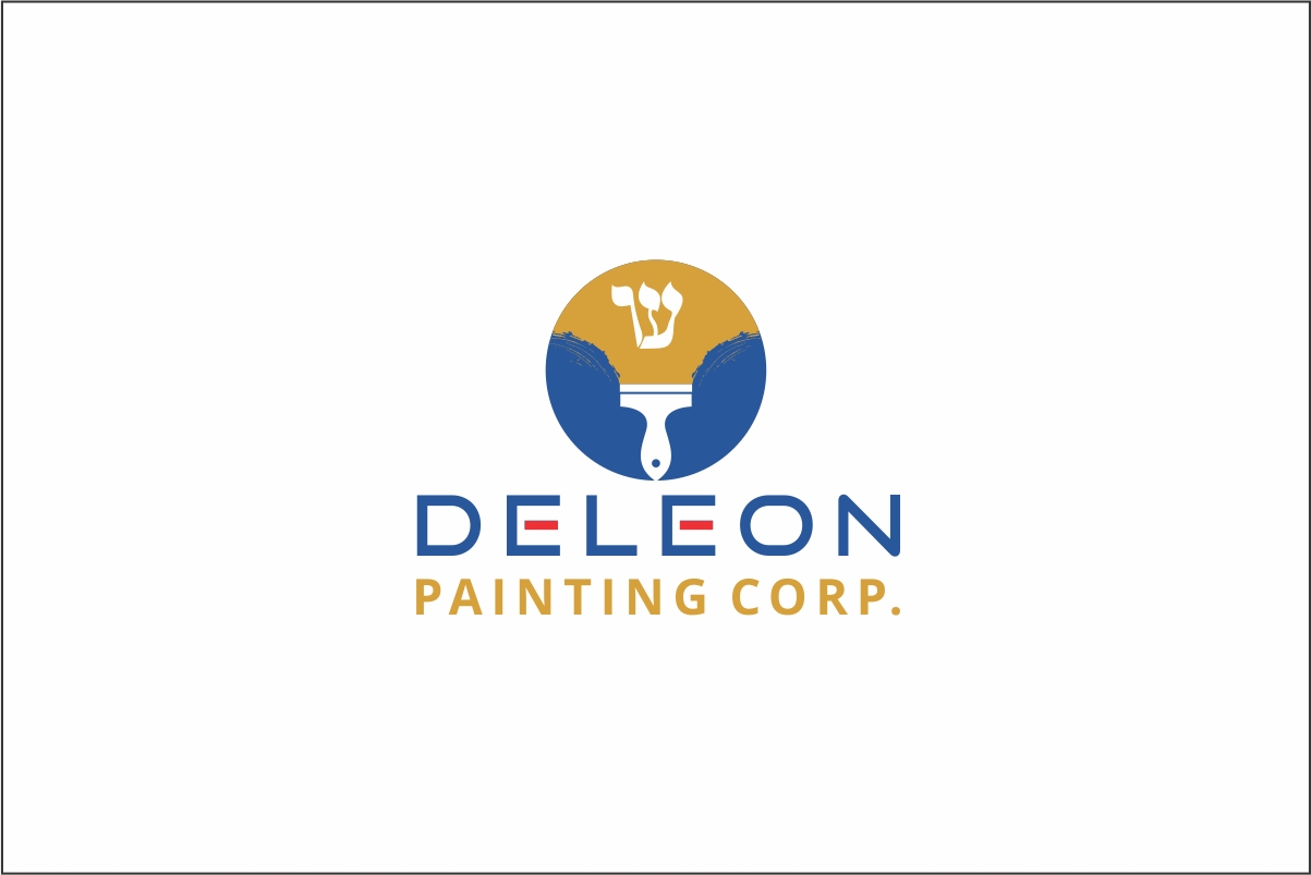 Logo Design by Robert Macwan for Deleón Painting | Design #26392581
