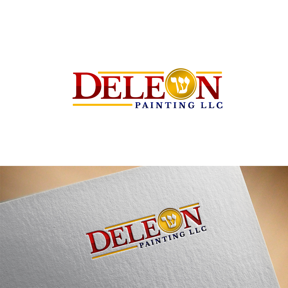 Logo Design by PsyPen for Deleón Painting | Design #26288425