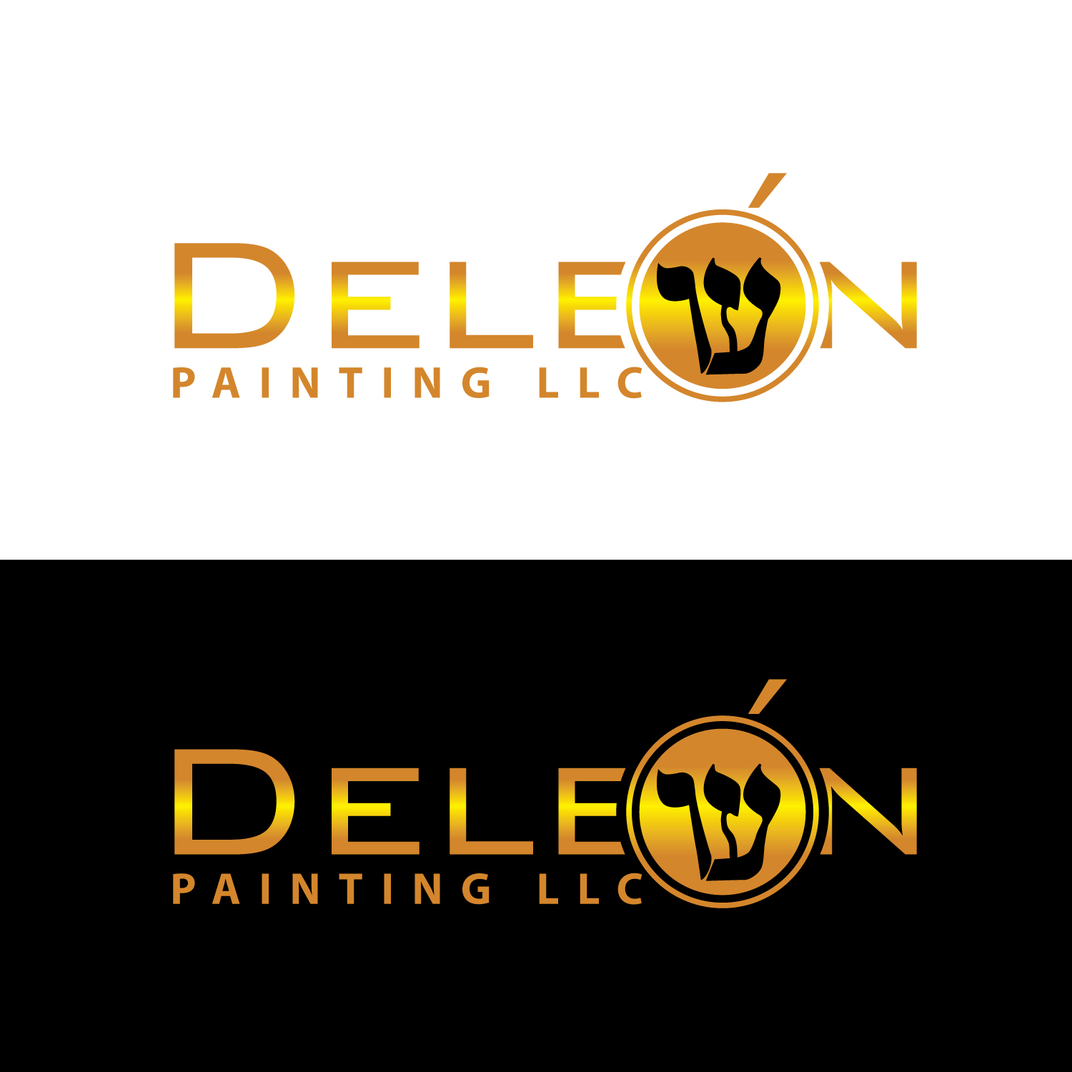 Logo Design by GODDREAMCREATION for Deleón Painting | Design #26288782
