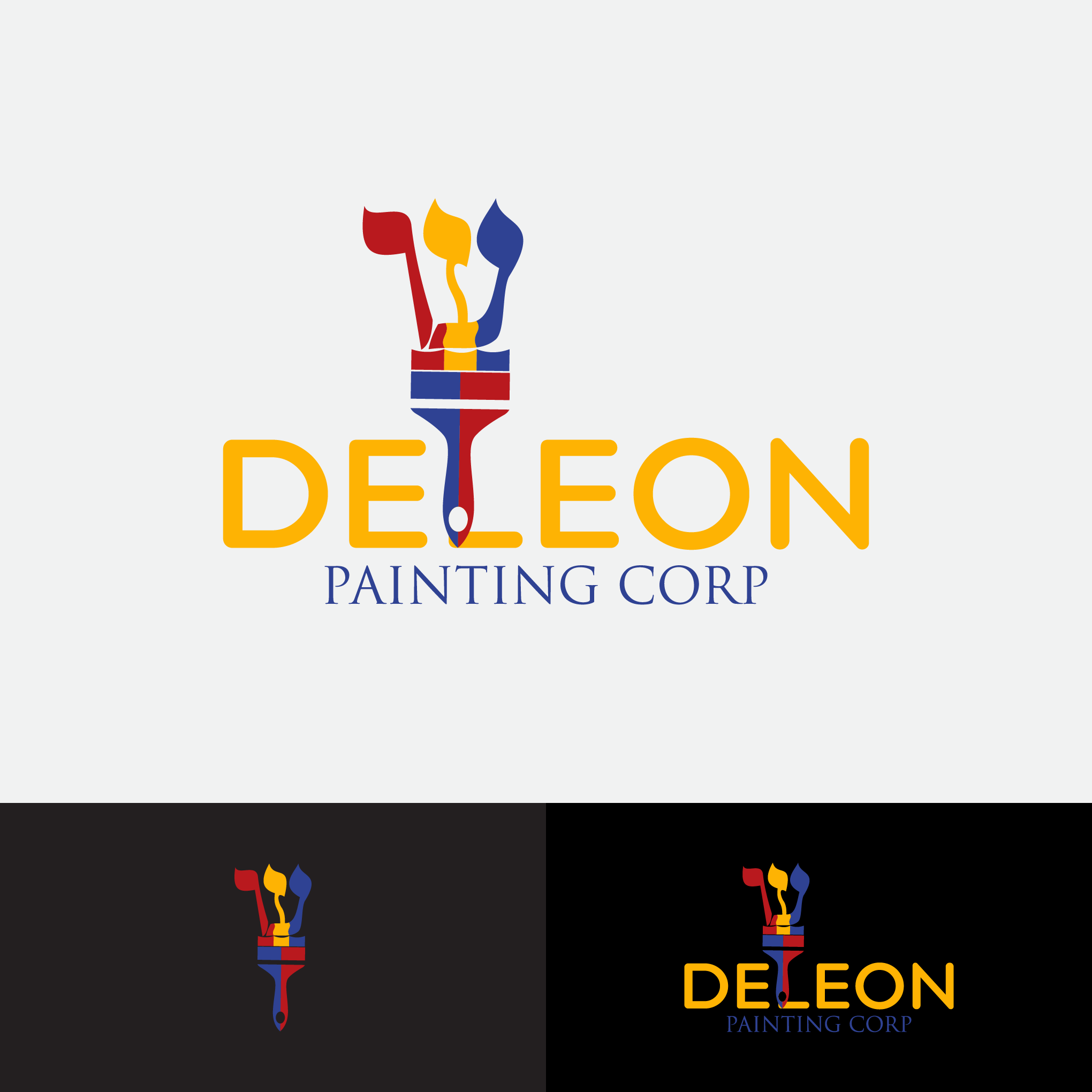 Logo Design by iwan1012 for Deleón Painting | Design #26399733