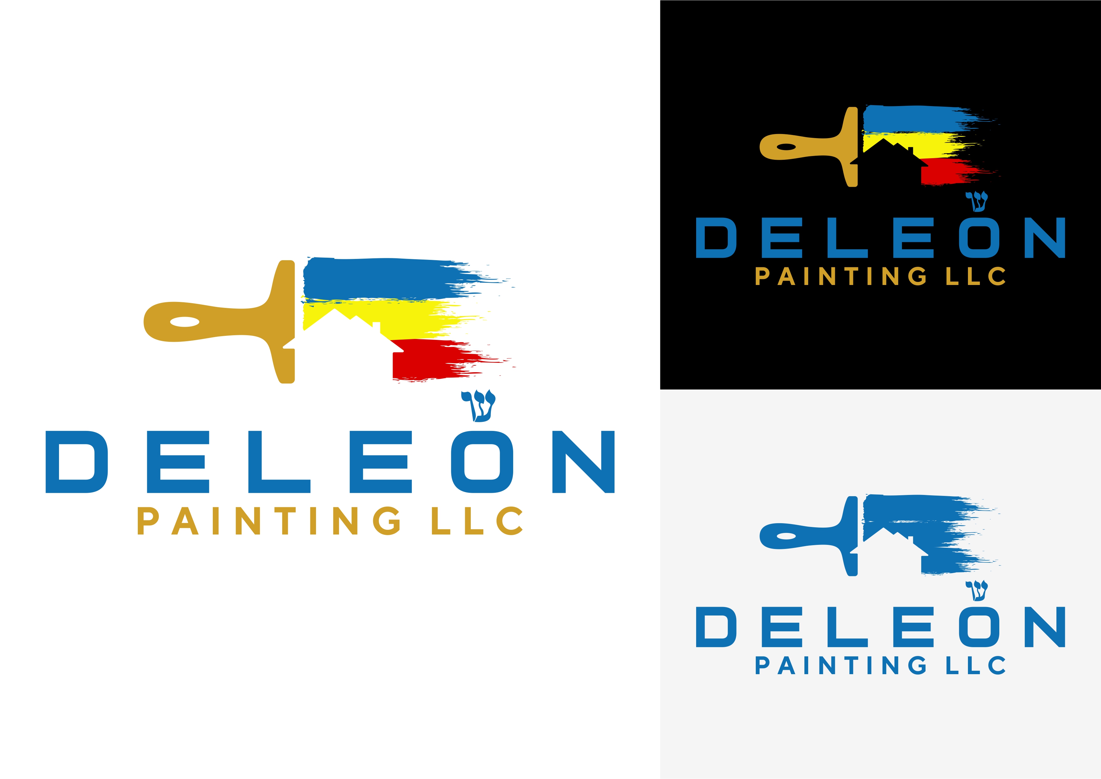 Logo Design by ammar_ed for Deleón Painting | Design #26287660