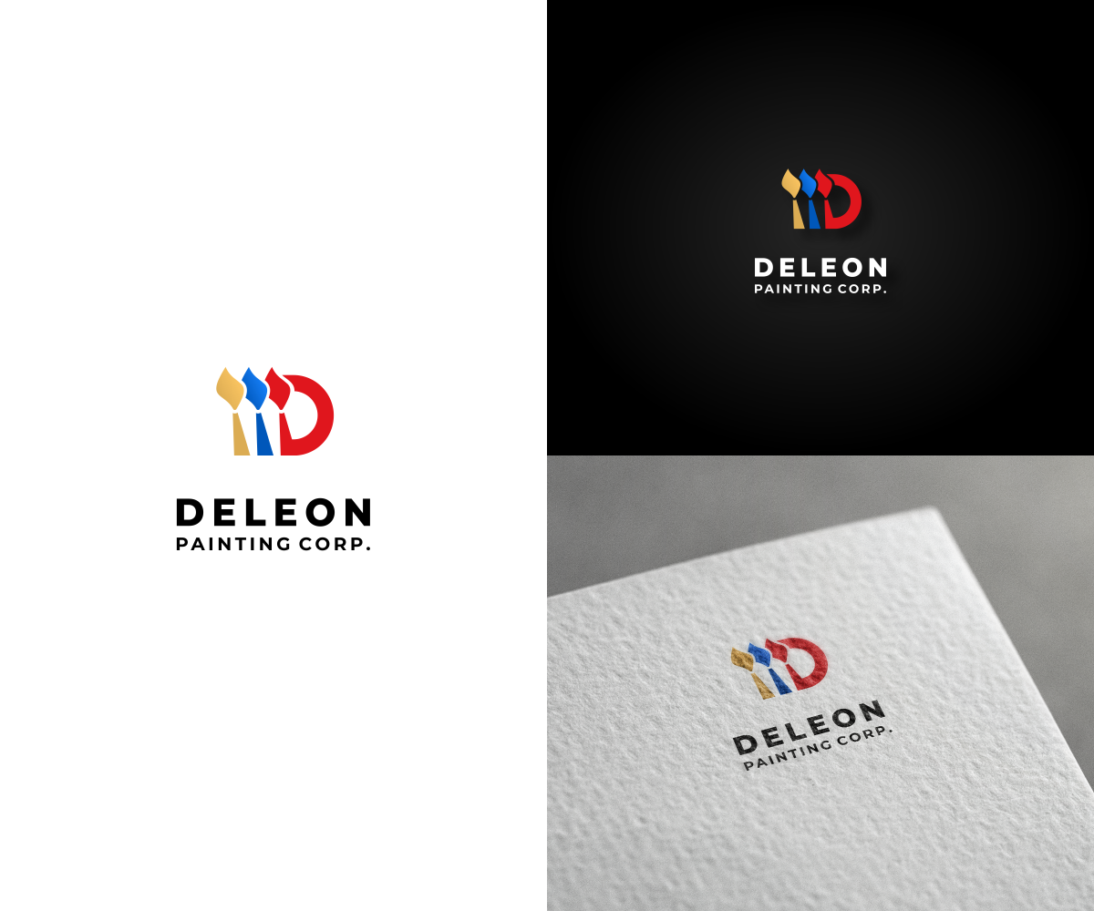 Logo Design by MishaDsign for Deleón Painting | Design #26367915