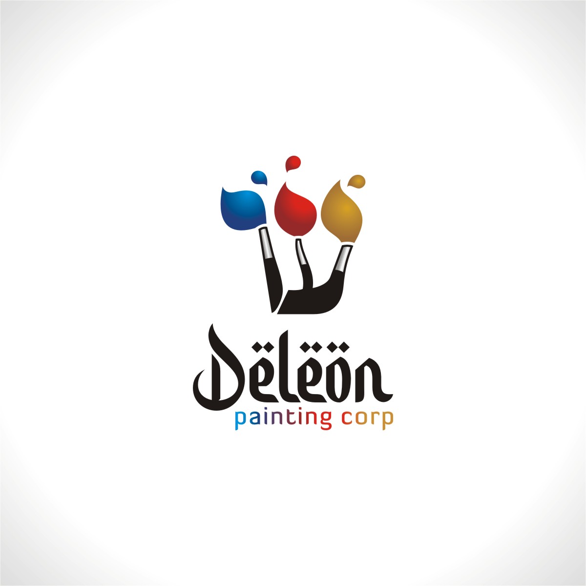 Logo Design by Ashani Bhattacharya for Deleón Painting | Design #26363536