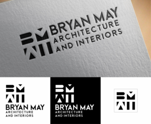 Logo Design by vta for Bryan May Architecture + Interiors | Design #26291212