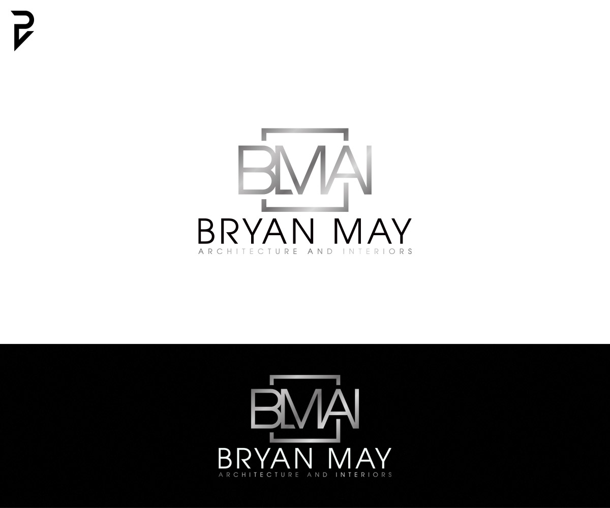 Logo Design by poisonvectors for Bryan May Architecture + Interiors | Design #26289661