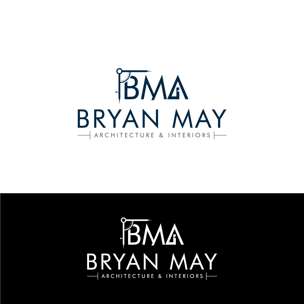 Logo Design by Deziners Zone for Bryan May Architecture + Interiors | Design #26288218