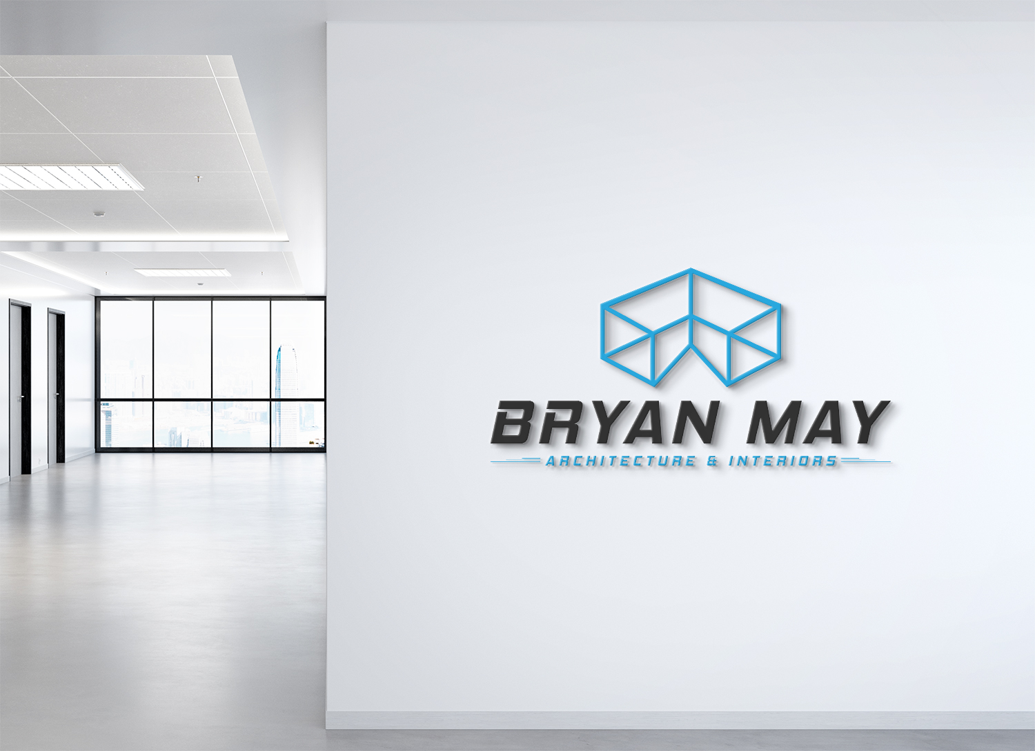 Logo Design by Deziners Zone for Bryan May Architecture + Interiors | Design #26288221