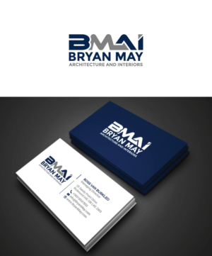 Logo Design by R.design for Bryan May Architecture + Interiors | Design: #26289376