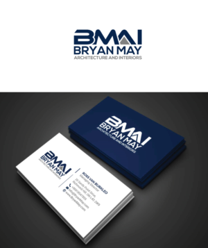 Logo Design by R.design for Bryan May Architecture + Interiors | Design: #26292141