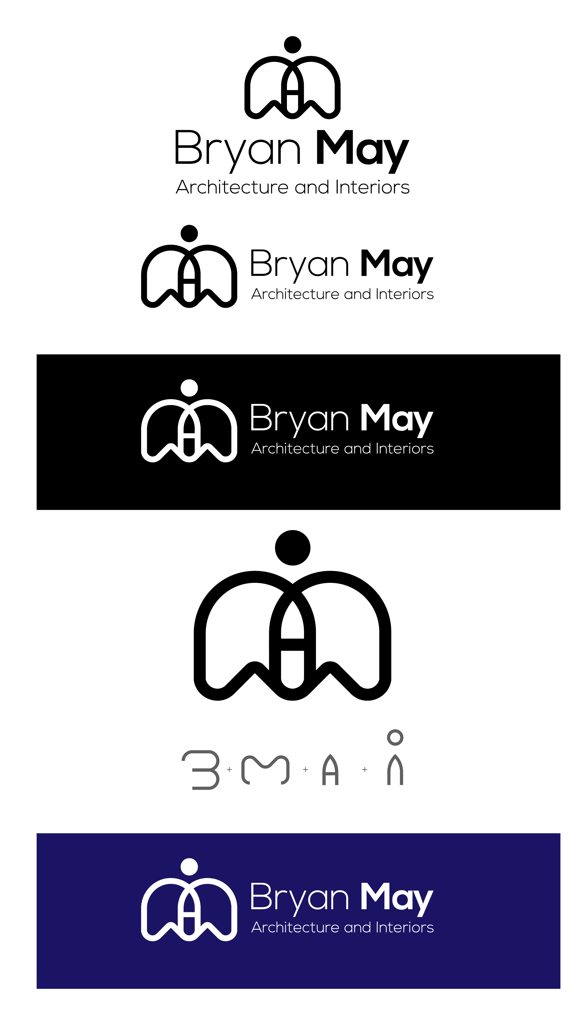Logo Design by Walker Designer 2 for Bryan May Architecture + Interiors | Design #26290306