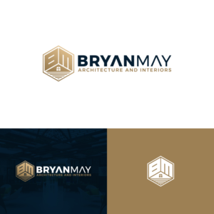 Logo Design by Gisella Guzmán for Bryan May Architecture + Interiors | Design: #26326014
