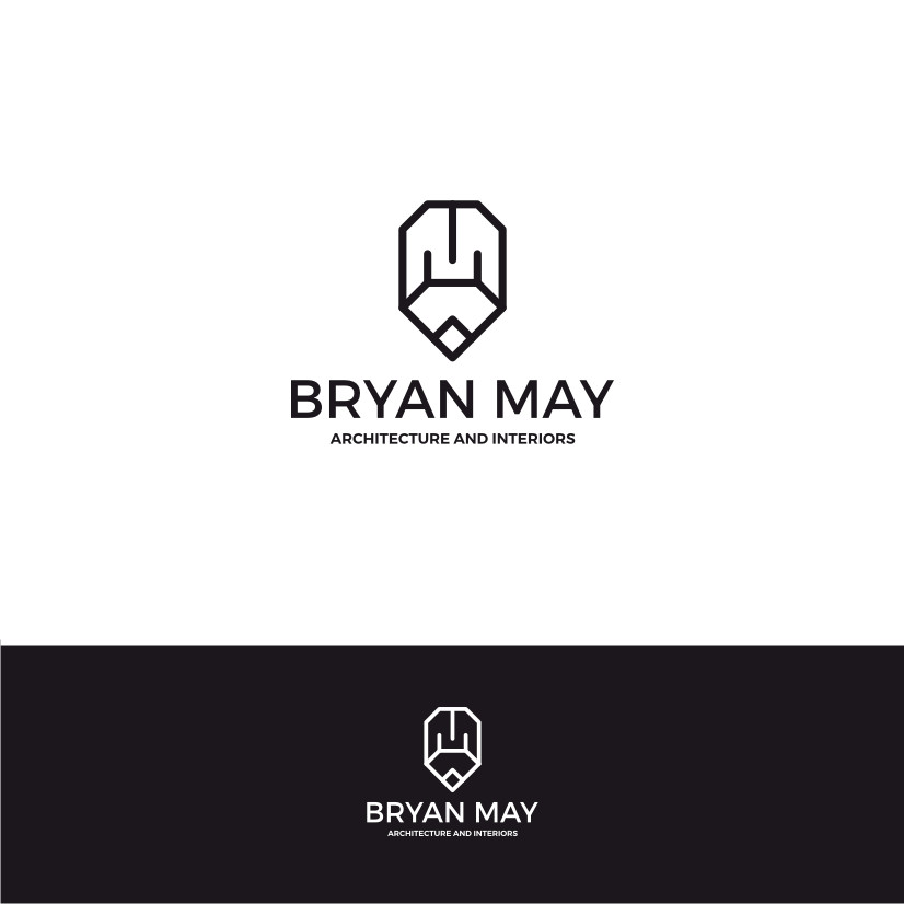 Logo-Design von Larss Petrov für Bryan May Architecture + Interiors | Design #26316085