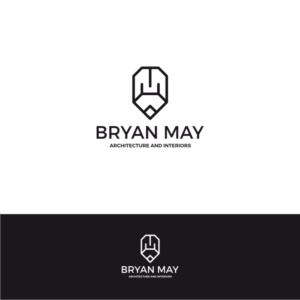 Bryan May Architecture and Interiors | Logo Design by Larss Petrov