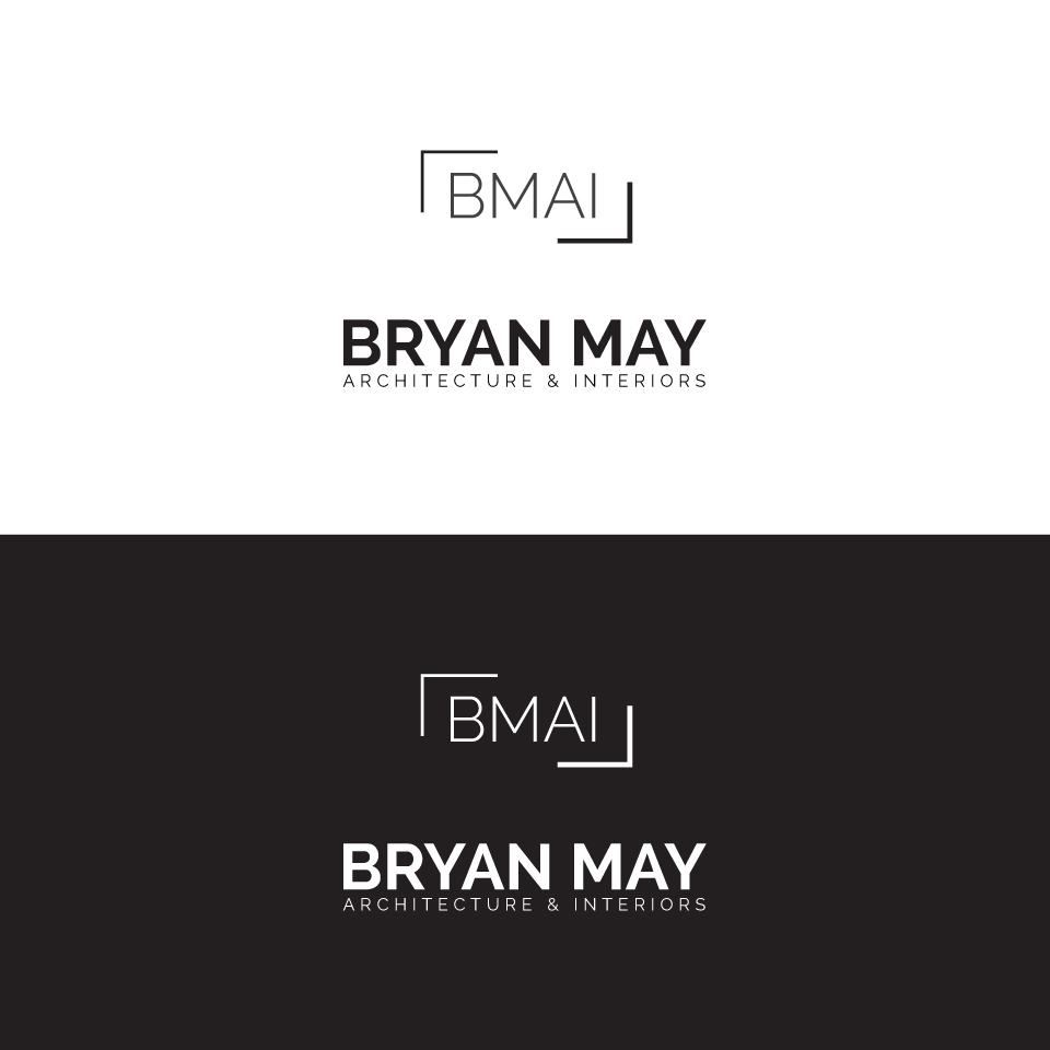 Logo Design by Adeel Rahman for Bryan May Architecture + Interiors | Design #26303330