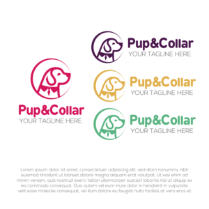 Pup & Collar | Logo-Design von Walker Designer 2