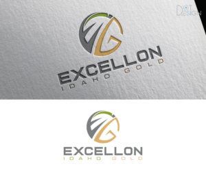 Excellon Idaho Gold | Diseño de Logo por Dot Design 3