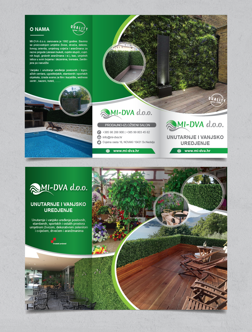 Flyer Design by alex989 for MI-DVA D.O.O. | Design #26312792