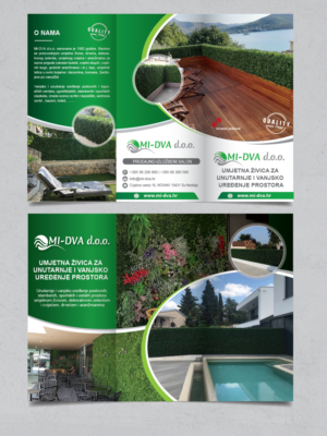 MI-DVA , Artificial hedge flyer | Design de Flyer par alex989