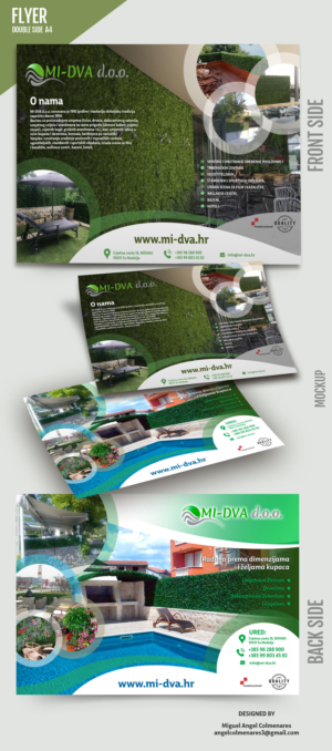 Diseño de Flyer por angelcolmenares3 para MI-DVA D.O.O. | Diseño: #26296934