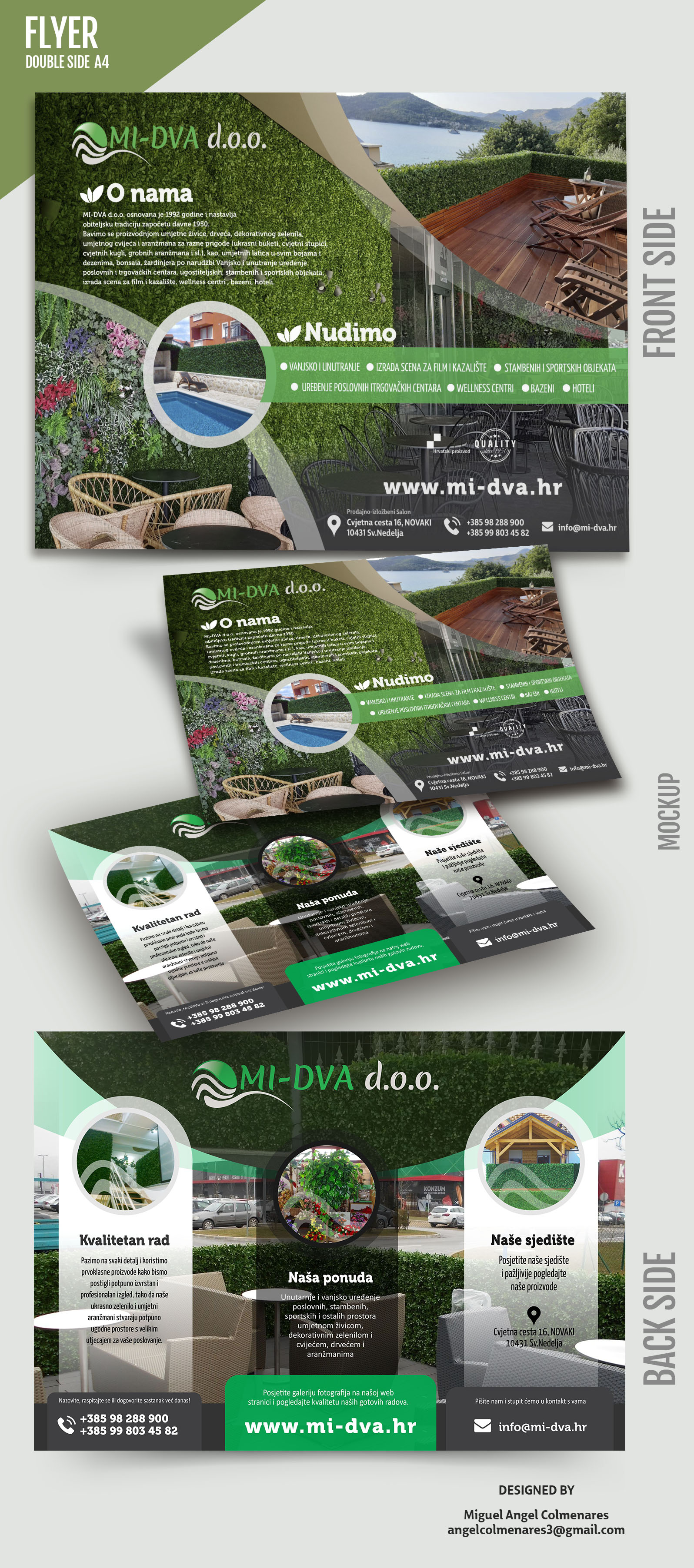 Diseño de Flyer por angelcolmenares3 para MI-DVA D.O.O. | Diseño #26296963