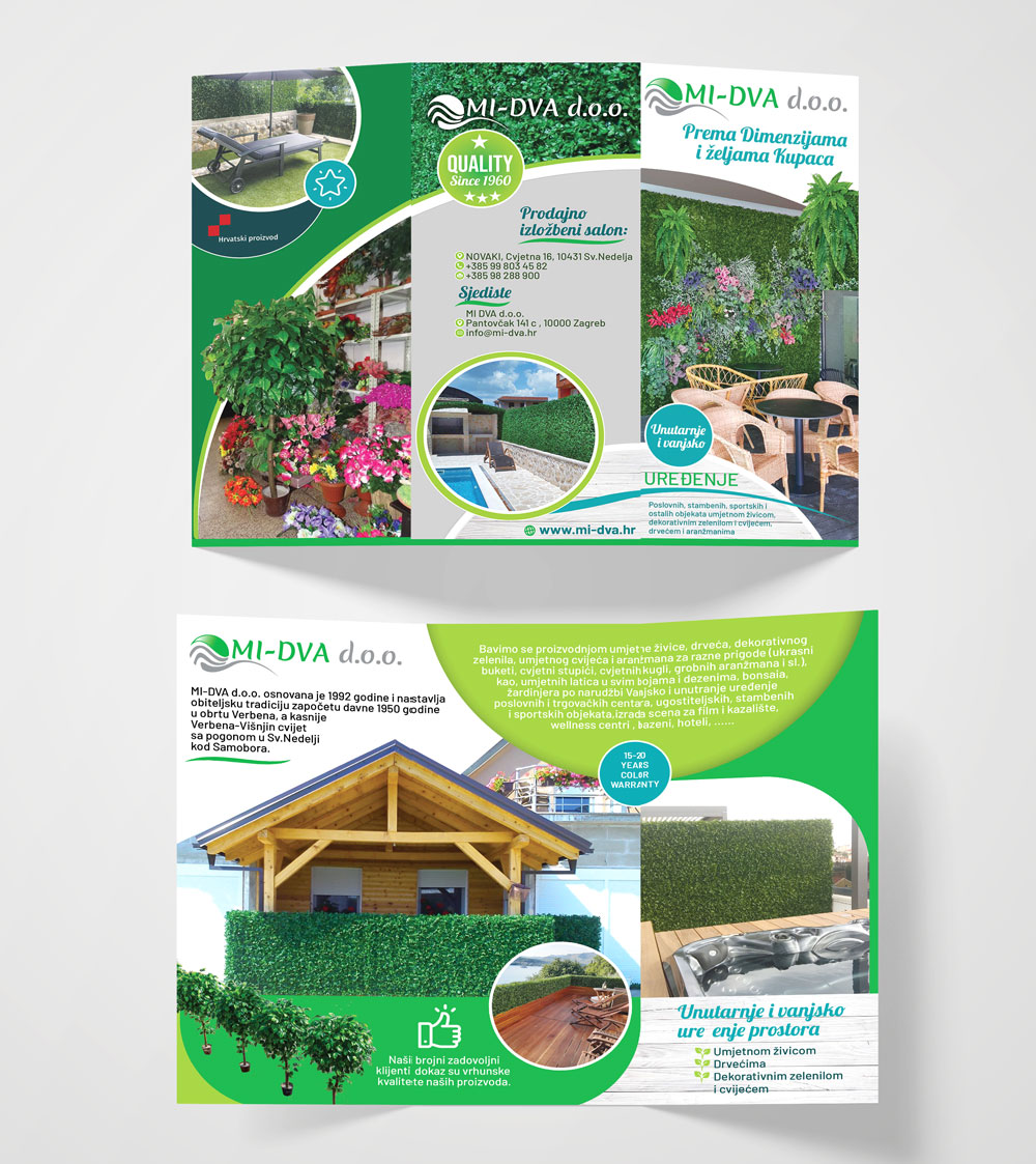 Design de Flyer par DA. pour MI-DVA D.O.O. | Design #26307516