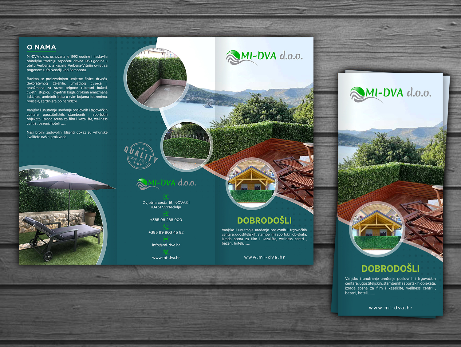 Flyer Design by GraphicsGuru for MI-DVA D.O.O. | Design #26292926